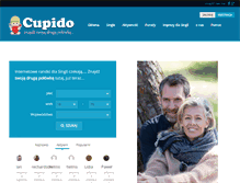 Tablet Screenshot of cupido.pl